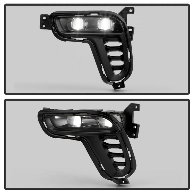 SPYDER 9054020 fits Dodge Durango 21-24 OEM Style LED Fog Lights w/Switch (FL-DDU2021-LED-C)