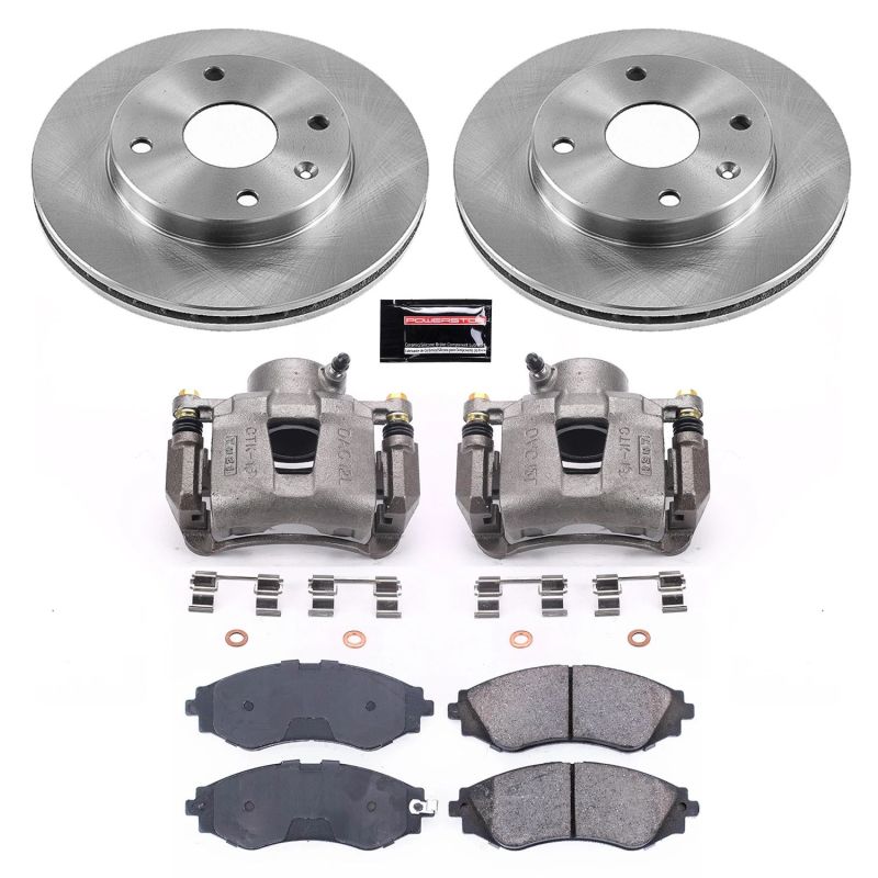 PowerStop fits Suzuki 04-08 Forenza Front Autospecialty Brake Kit w/Calipers