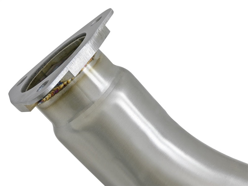 AFE 49-36623-P 3in 304 SS Cat-Back Exhaust w/ Tri-Polished Tips 17-18 fits Hon