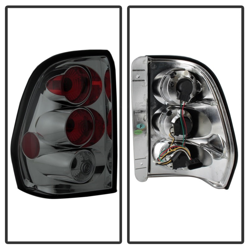 Spyder 5002204 fits Chevy 02-09 TrailBlazer Euro Style Tail Lights Smoke ALT-YD