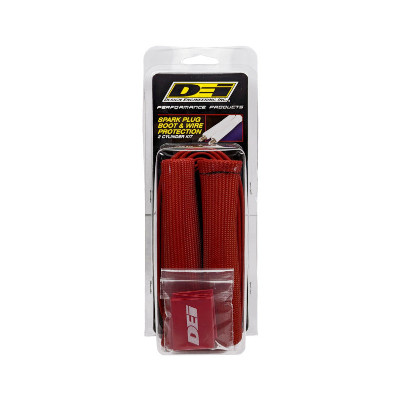 DEI 10721 Protect-A-Boot and Wire Kit 2 Cylinder - Red