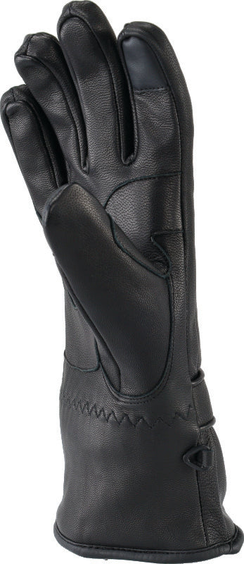 Kuryakyn 094516 Kuryakyn Leather By River Road Taos Cold Weather Gloves Black Womens - Small