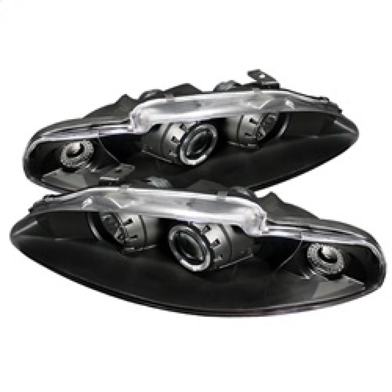 Spyder 5011428 fits Mitsubishi 95-96 Eclipse Projector Headlights LED Halo Blac
