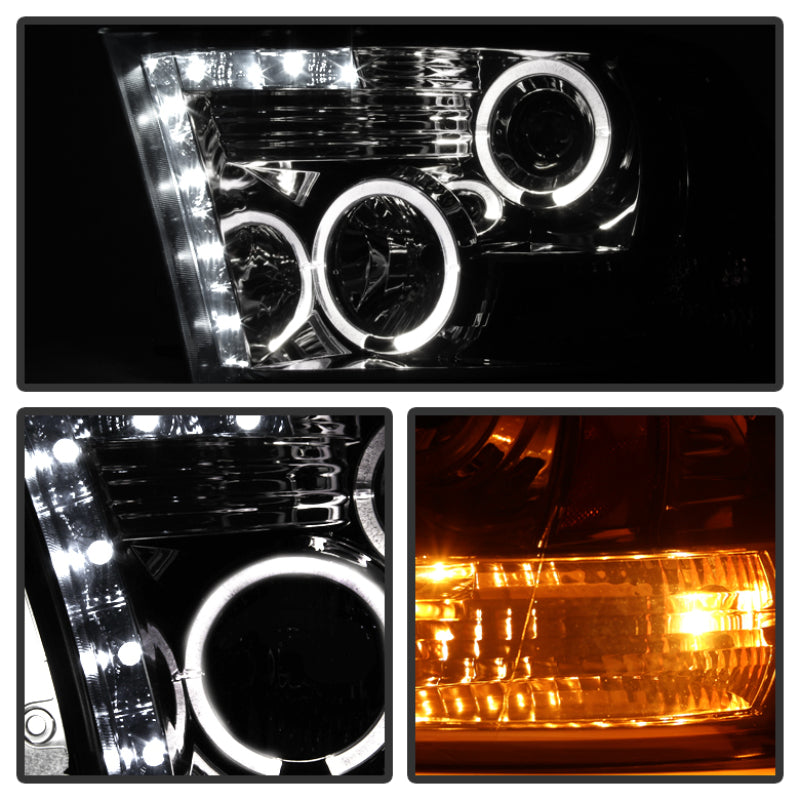 Spyder 5010056 fits Dodge 09-14 Ram 1500 10-14 Projector Headlights Halogen- LE