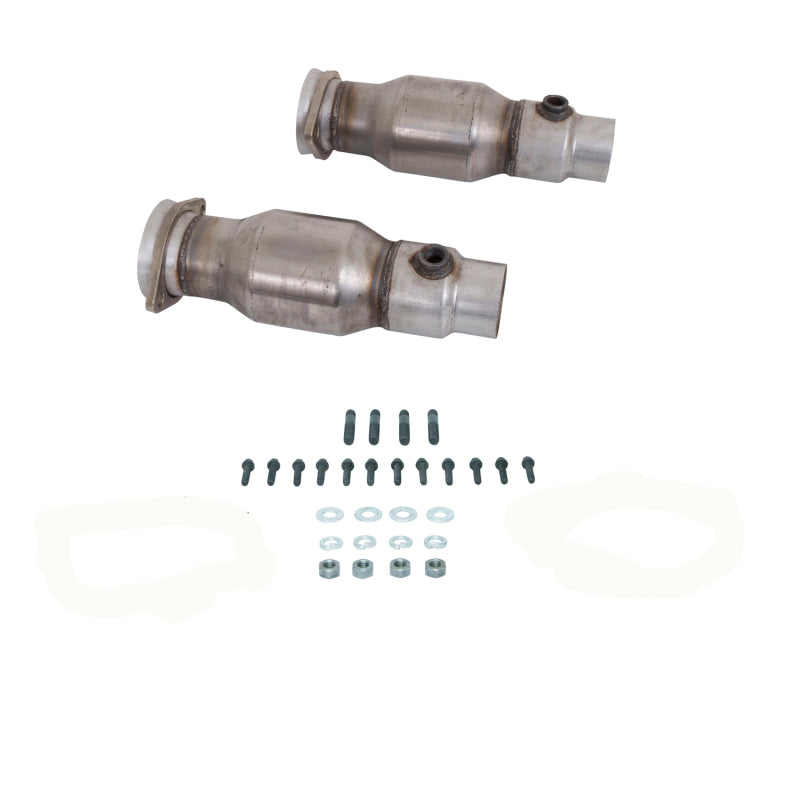 BBK 4021 Camaro LS3 L99 Long Tube Exhaust Headers With Converters - 1-3/4 Chrom
