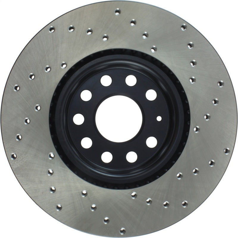 Stoptech 128.33098CR 06-13 Audi A3/08-09 TT / 06-09 VW GTI Mk V Cryo-Stop Right Front Drilled Rotor