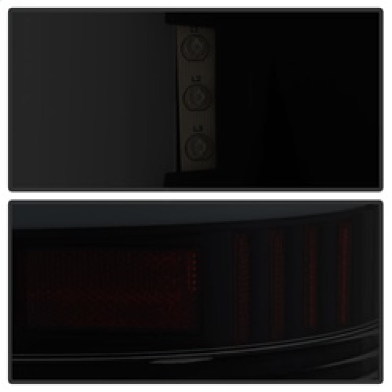 xTune 9038518 07-13 fits GMC Sierra 1500 LED Tail Lights - Black Smoke (ALT-ON-