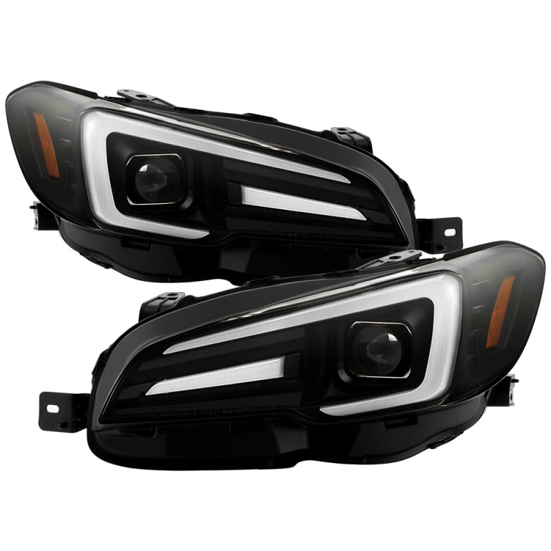 Spyder 5088109 fits Subaru 15-20 Impreza WRX LED High-Power LED Headlights-Blac