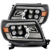 AlphaRex 880742 fits Toyota 05-11 Tacoma NOVA LED Projector Headlights Plank St