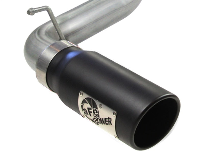 AFE 49-46021-B orce XP 2.5in Cat-Back Stainless Steel Exhaust System w/Black Ti