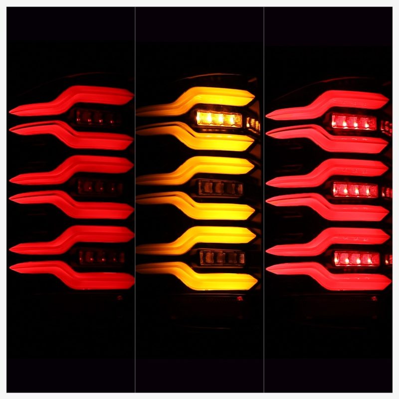 AlphaRex 620040 fits Chevy 14-18 Silverado 1500 Luxx-Series LED Tail Lights Alp