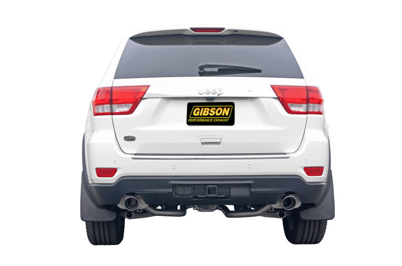 Gibson 617407 fits Jeep 11-18 Grand Cherokee Laredo 3.6L 2.25in Axle-Back Dual