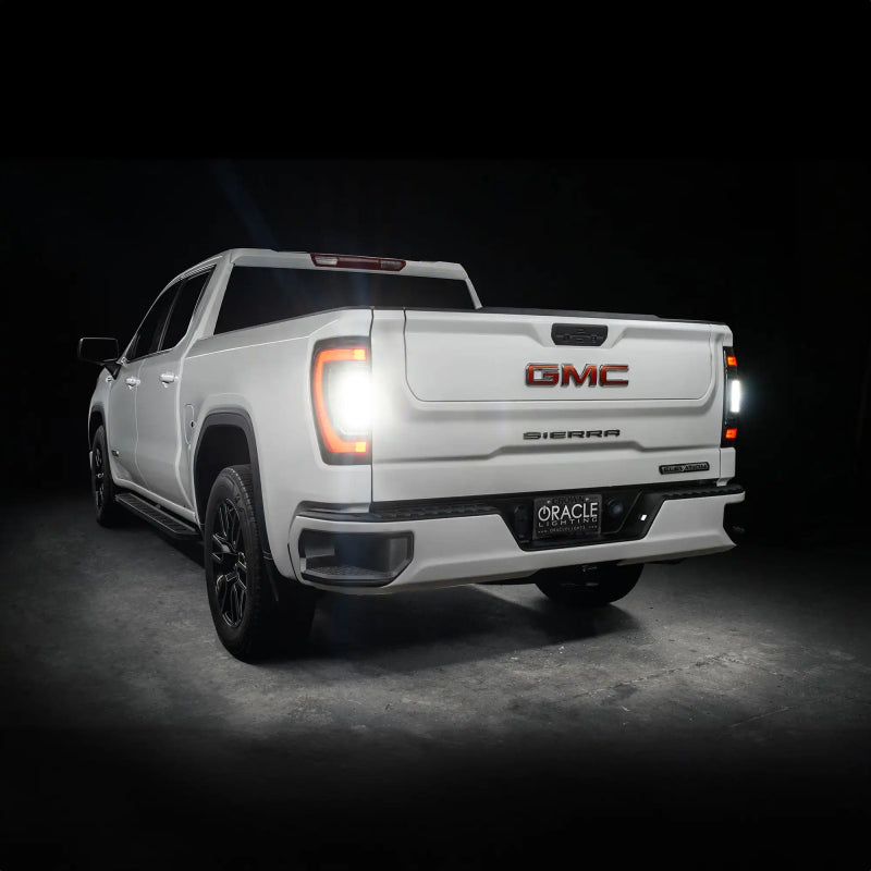 ORACLE Lighting 5927-504-T Oracle 19-23 fits GMC Sierra Black Series Flush Style LED Tail Lights - Factory Halogen