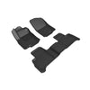 3D MAXpider 2011-2020 fits Infiniti QX80/QX56 Kagu 3rd Row Floormats - Black