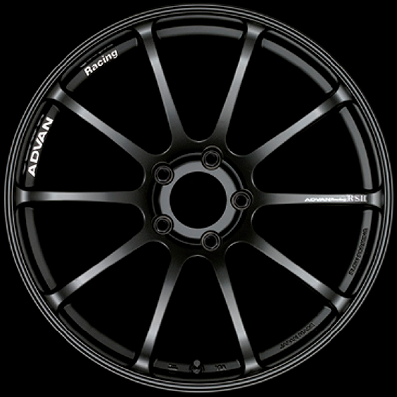 Advan YAP9M51PSB RSII 19x11.0 / +51 Offset / 5x130 / 71.6mm Bore / Semi Gloss Black