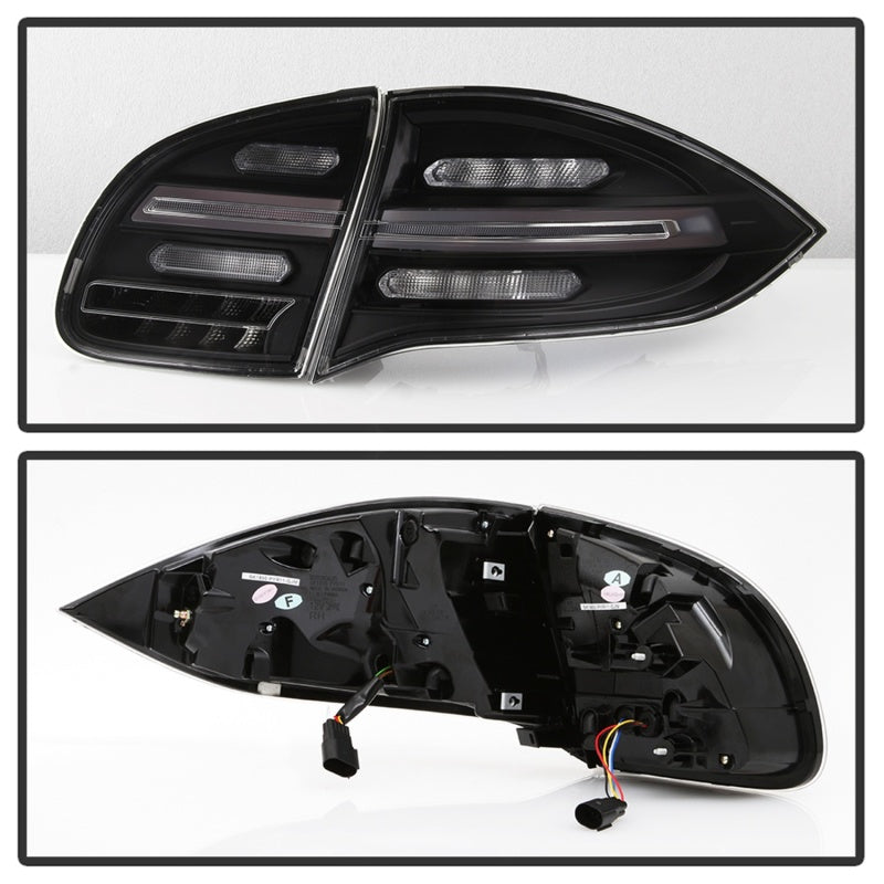 Spyder 5086853 fits Porsche 11-14 Cayenne 958 LED Tail Lights - Sequential Sign