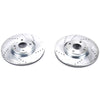PowerStop fits Fiat 17-19 124 Spider Front Evolution Drilled & Slotted Rotors -