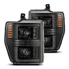 AlphaRex 880309 08-10 fits Ford F250-550 PRO-Series Projector headlights Alph