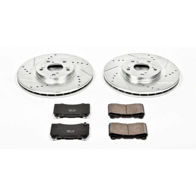 PowerStop K3029 fits Acura 04-08 TL Front Z23 Evolution Sport Brake Kit