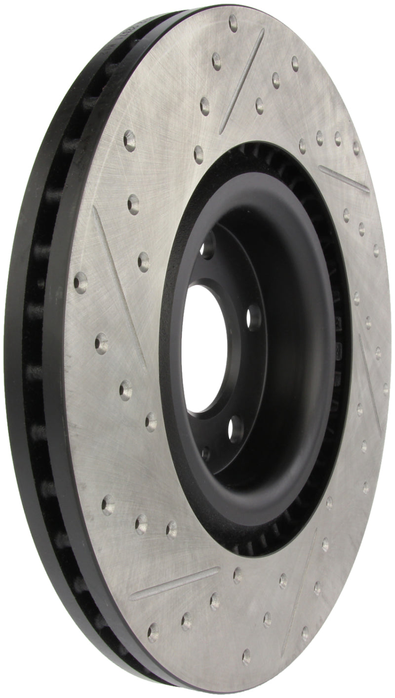 Stoptech 127.33087L Slotted & Drilled Sport Brake Rotor