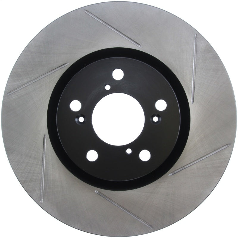 Stoptech 126.40071SL Power Slot 07-09 Acura MDX / 09-10 Honda Pilot Front Left Slotted Rotor