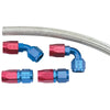 Russell 639400 Performance Holley - Fuel Pump to -8 Dual Inlet Kit (For ProFlex -4ft hose)
