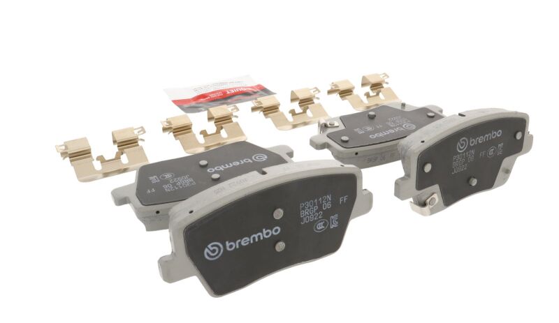 Brembo OE P30112N 19-22 fits Hyundai Veloster N Rear NAO Brake Pad