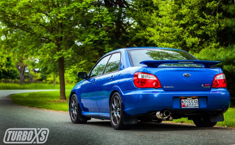 Turbo XS WS02-CBE 02-07 WRX-STi Catback Exhaust Polished Tips