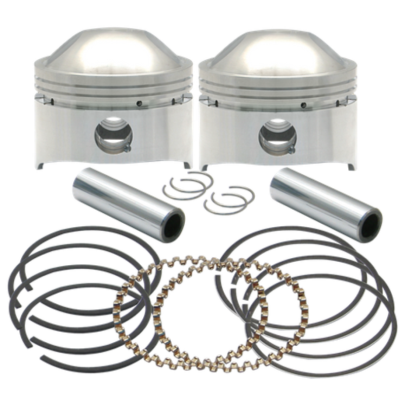 S&S 106-5520 Cycle 36-84 BT 3-1/2in +.010in 80in HC Forged Pistons