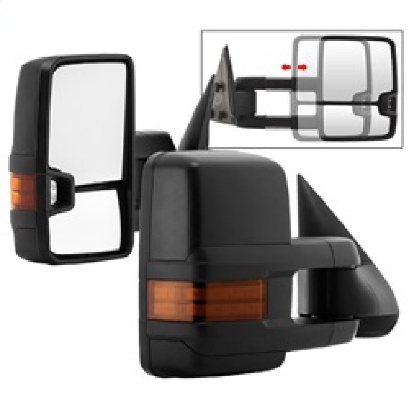 xTune 9936661 fits Chevy Silverado 99-06 G2 LED Signal Telescoping Mirror - SET