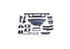 fits Ford Racing M-17757-BMP 21-26 Ford Bronco Heavy Duty Modular Front Bumper Kit w/ Park Aid