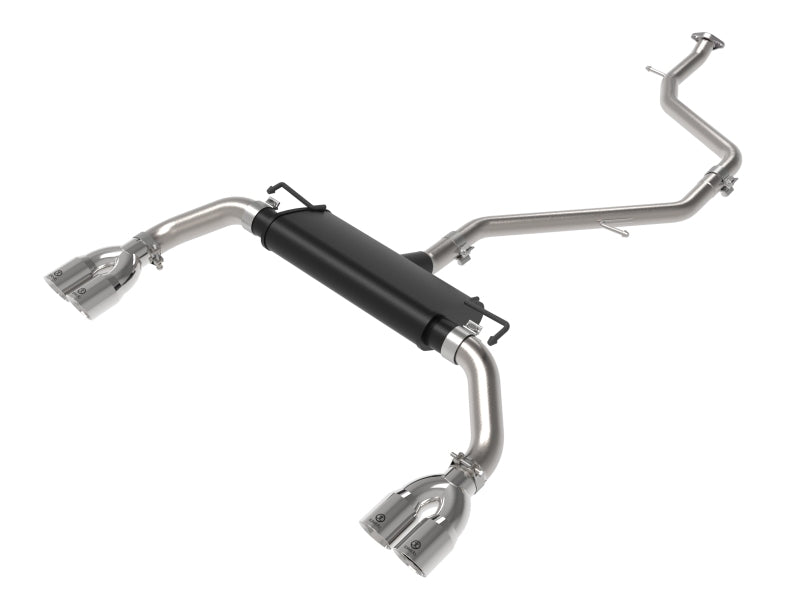 AFE 49-36054-P fits Lexus UX200 Takeda 2in - 2.5in. 304 SS Cat-Back Exhaust Sys