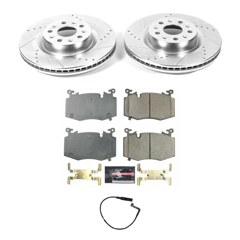 PowerStop K8317 2019 fits Cadillac CT6 Front Z23 Evolution Sport Brake Kit