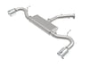 AFE 49-47016-P Series 2.5in 409 SS Axle-Back Exhaust System Polished 18-20 fit