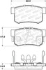 StopTech 308.1086 fits Honda 05-16 CR-V Street Rear Brake Pads