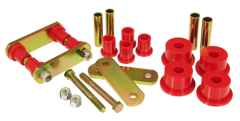 Prothane 1-1012 AMC Spring & Shackle Bushings - Red