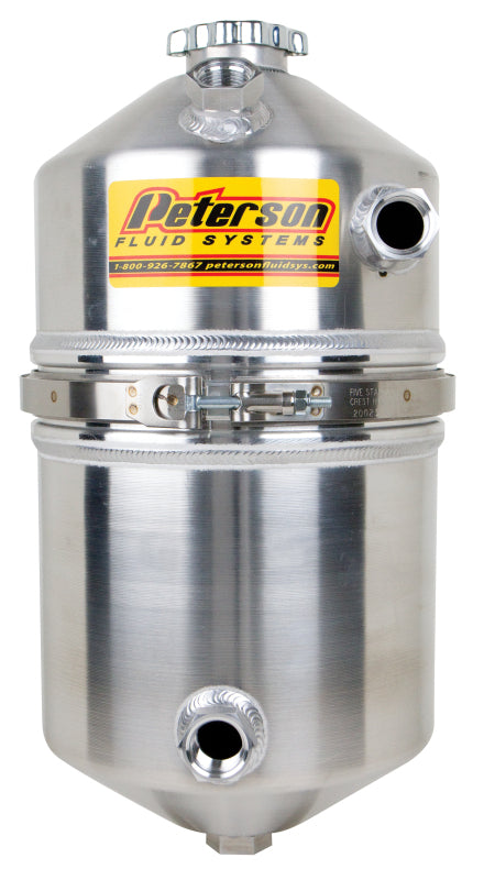 Peterson Fluid Systems 08-0011 Oil Tank 4 Gallon Single In Female