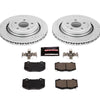 PowerStop K6530 fits Chevrolet 14-19 Corvette Rear Z23 Evolution Sport Brake Kit
