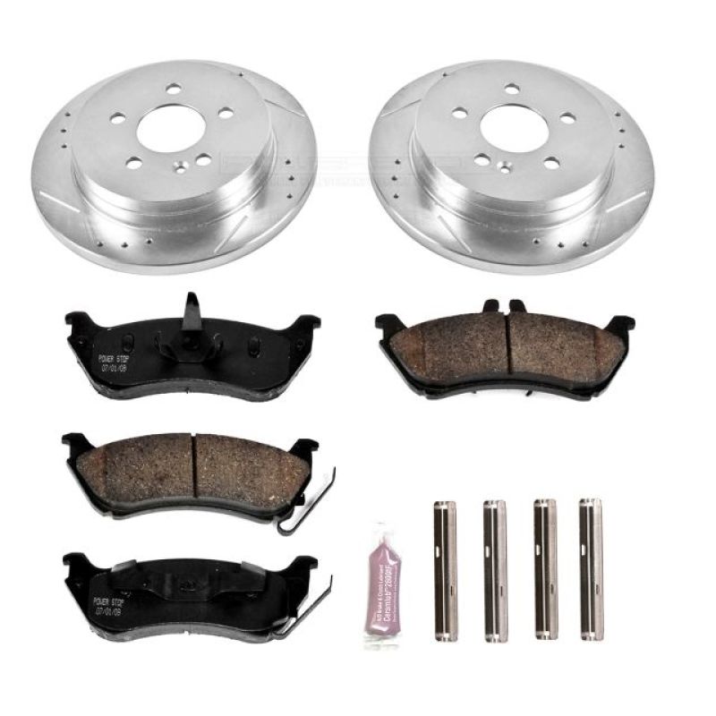 PowerStop K866 fits Mercedes-Benz 98-03 ML320 Rear Z23 Evolution Sport Brake Kit