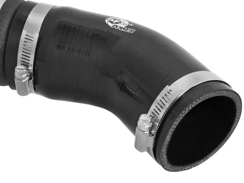 AFE 46-20159-B unner 3in Black Intercooler Tube Cold Side w/ Couplings & Clamps