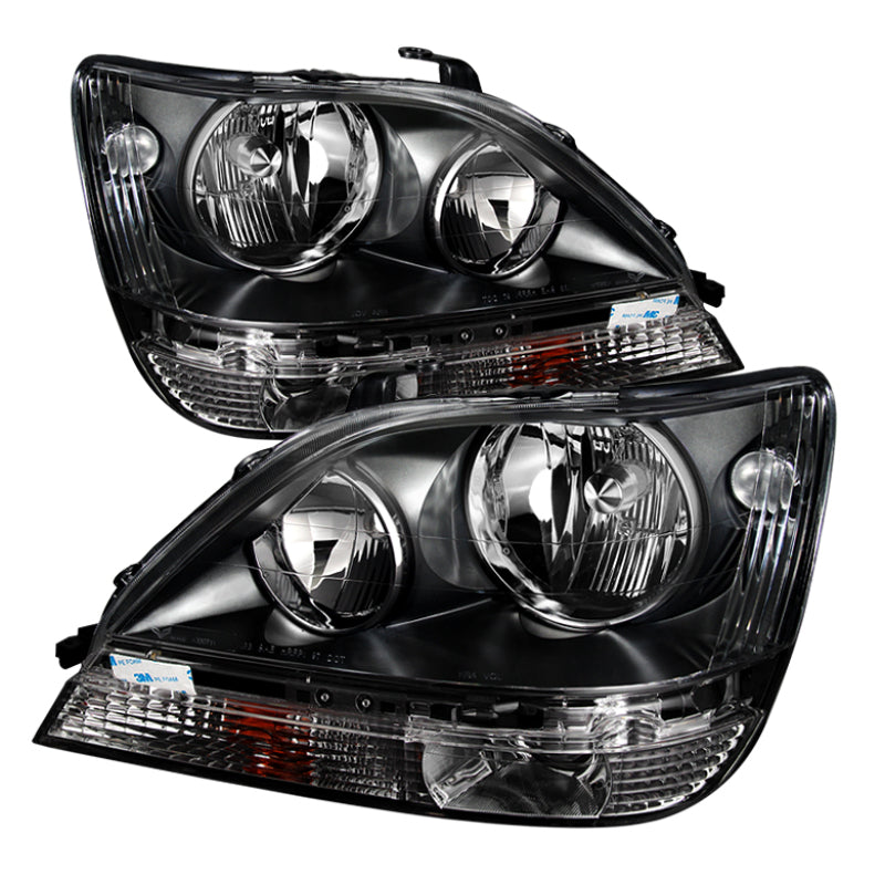 9028243 Xtune fits Lexus 99-03 Rx300 Halogen Only (Bulbs Not Included) Crystal