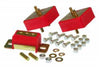 Prothane 1828 fits Jeep Motor & Trans Mount Kit - Red