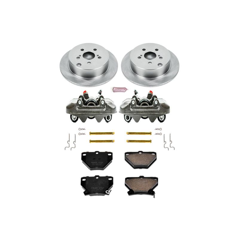 PowerStop fits Pontiac 03-06 Vibe Rear Autospecialty Brake Kit w/Calipers