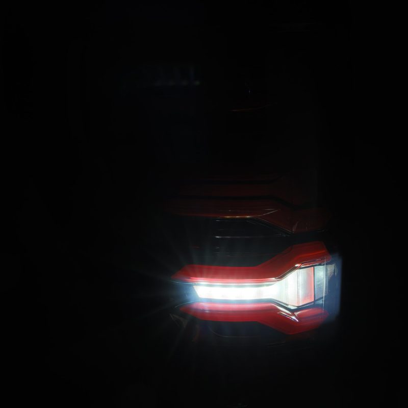 AlphaRex 653030 fits Ford 21-22 F-150 LUXX LED Tailights Black/Red