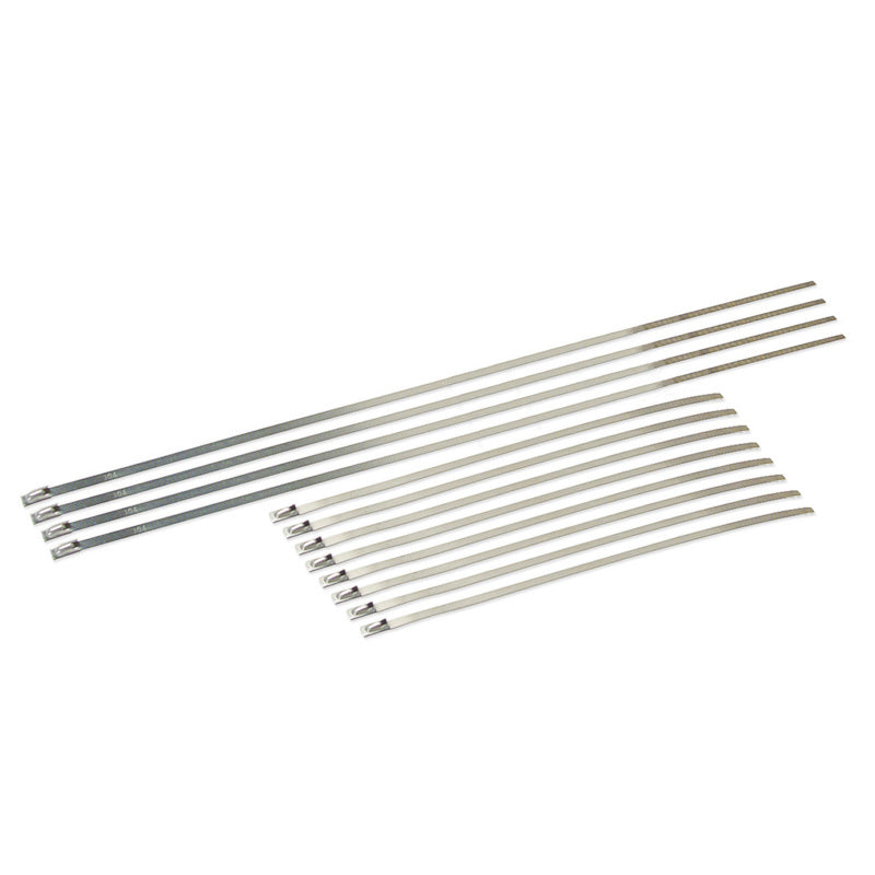 DEI 10205 Stainless Steel Locking Tie Eight 8in and Four 14in per pack