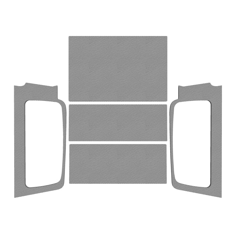 DEI 50605 fits Jeep 04-06 Wrangler LJ Unliminted Leather Look Headliner Complet