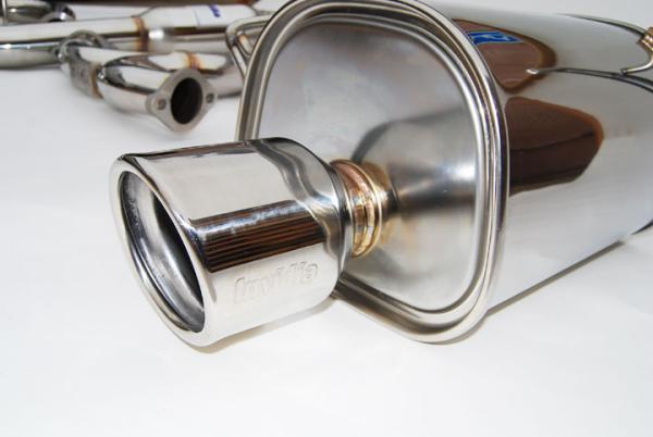 Invidia HS08SW4GT3 08-09 WRX Sedan Q300 Dual Stainless Steel Tip Cat-back Exhaus