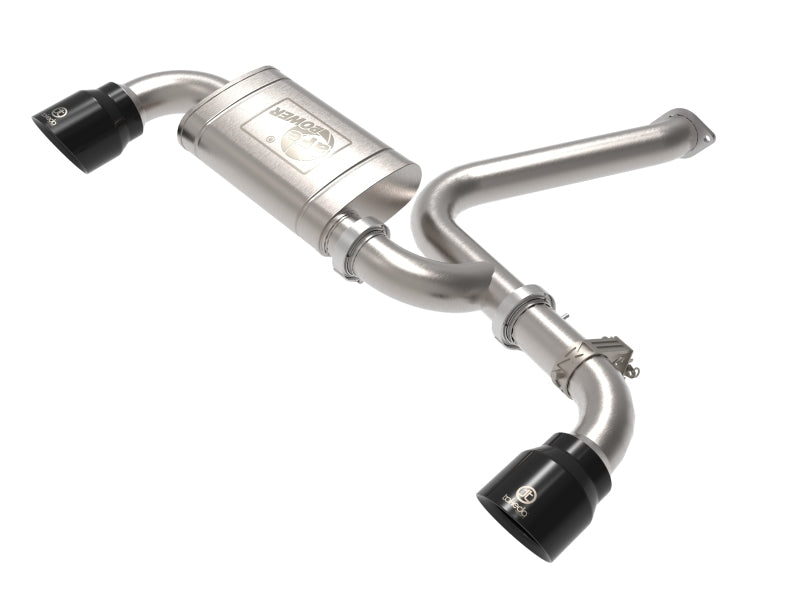 AFE 49-37032-B fits Hyundai Kona N L4 2.0L (t) Takeda 3in SS Axle-Back Exhaust