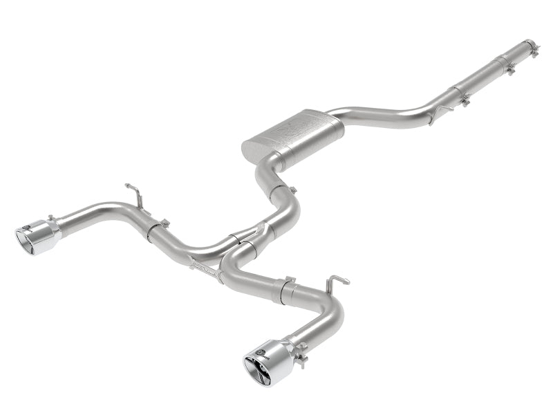 AFE 49-36418-P rce XP 3in-2.5in SS Exhaust Cat-Back 15-17 fits Volkswagen GTI (