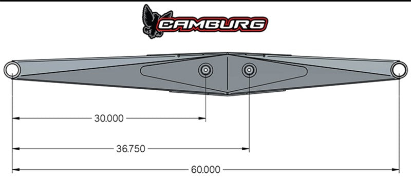 Camburg CAM-020028 Race Series 60in. Lower Links (pair)